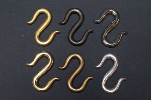 Standard Brass S Hooks