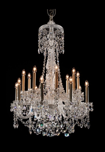 Small 16 light Perry style chandelier