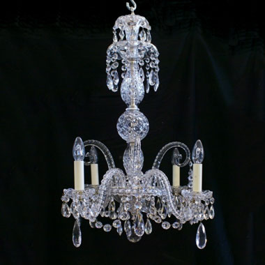 Small antique Victorian chandelier