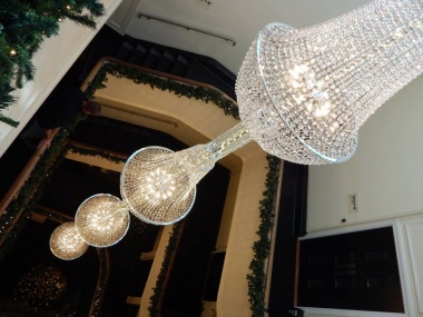 Europe's tallest chandelier manufactured and installed by Wilkinson