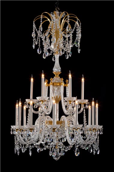 18 light Osler Perry style chandelier