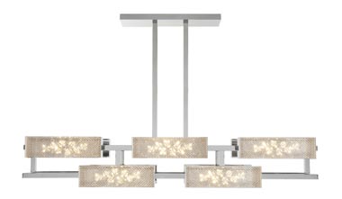 Vibration horizontal chandelier
