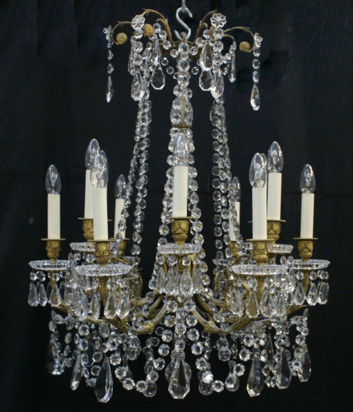 12 light French chandelier